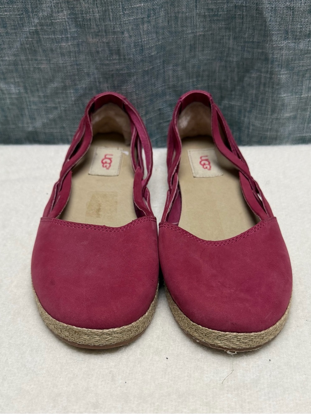UGG Women's Berry Suede Espadrille Flats